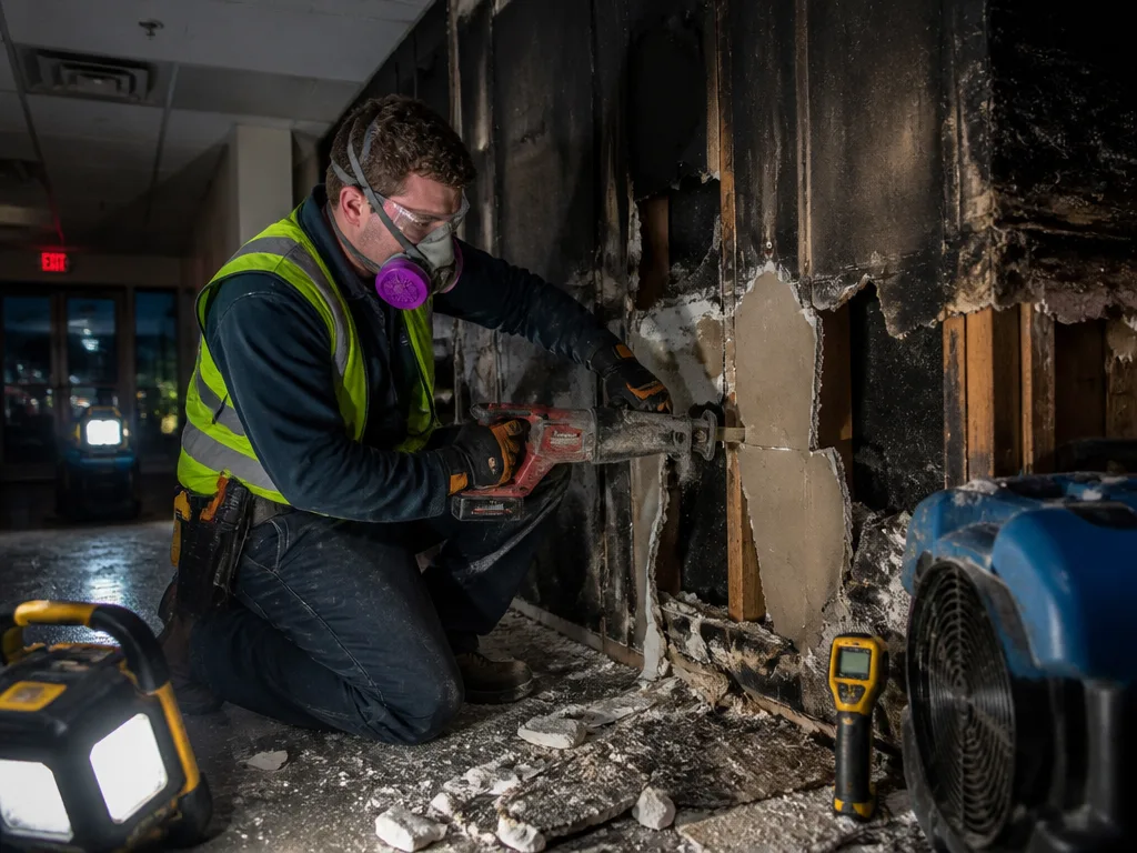24/7 Fire Damage Service