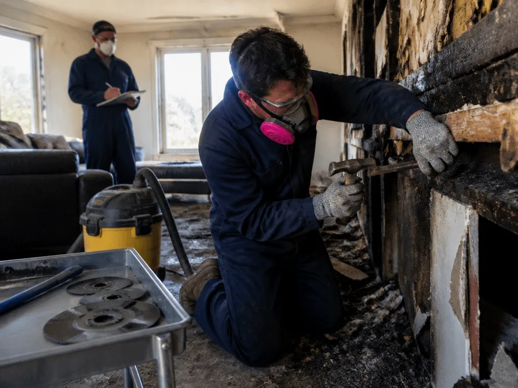 Charred Material Removal