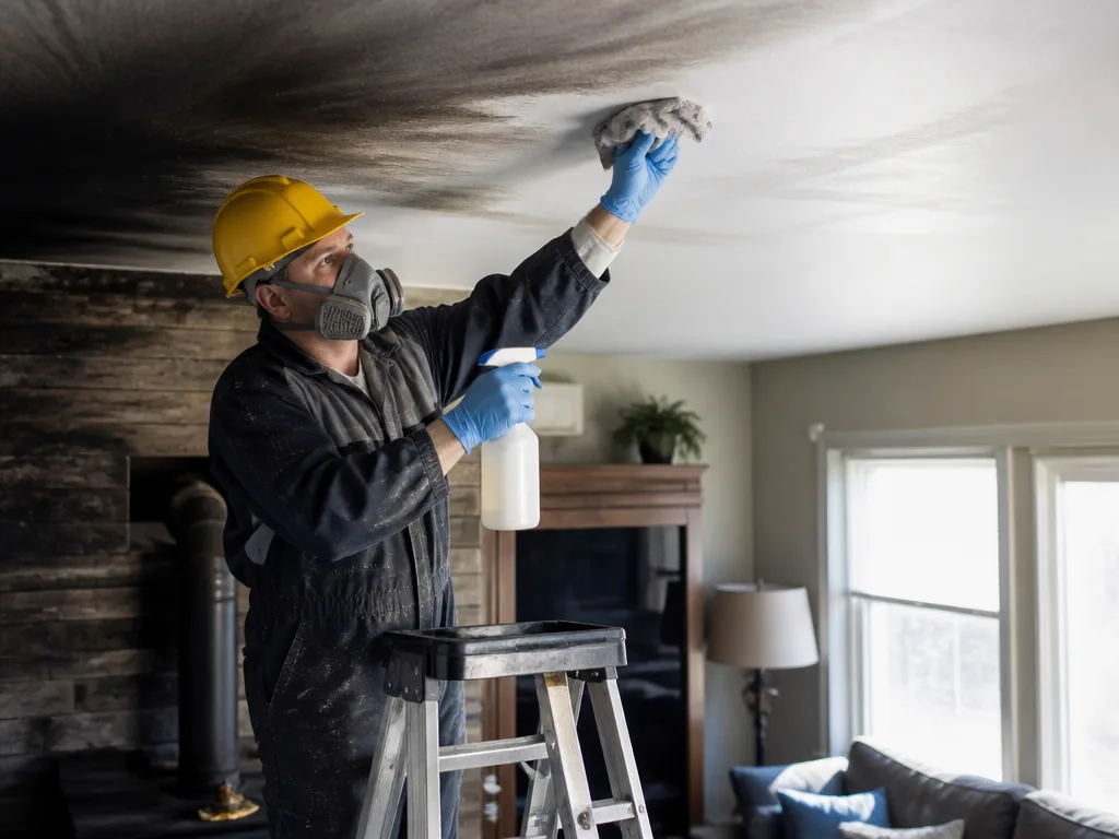 Soot Stain Removal